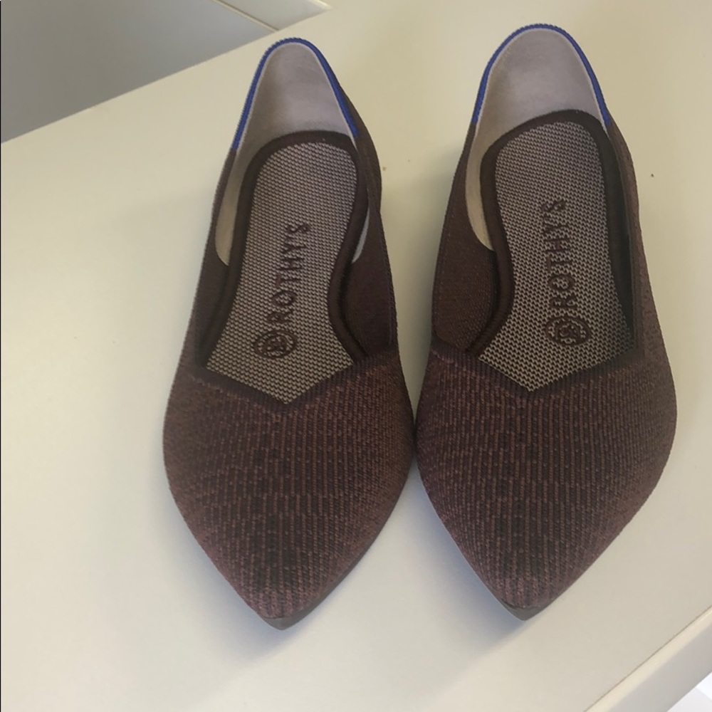 Rothy’s Truffle Python Points - Size 8 - image 1